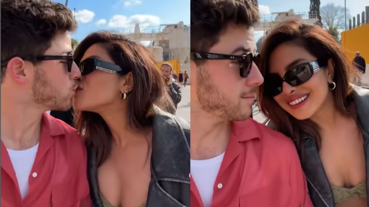 Priyanka Chopra Nick Jonas Lock Lips In Rome Fans Say This Is What